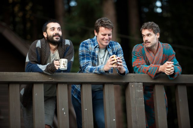 From left: Frankie J. Alvarez as Agustín Lanuez, Jonathan Groff as Patrick Murray, Murray Bartlett as Dom Basaluzzo in Looking.