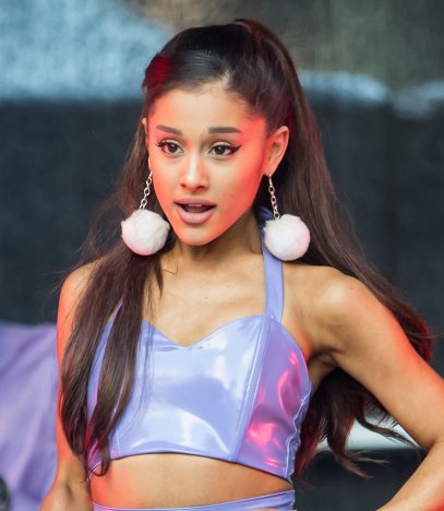 Singer Ariana Grande performs at Ariana Grande "ARI By Ariana Grande" Fragrance Launch Macy's Herald Square in New York City on Sept. 16, 2015.