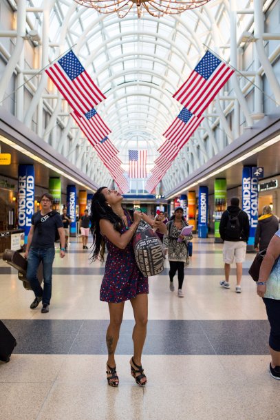 July 3, 2016 - Liset arrives at Chicago O'Hare International Airport to be reunited with her boyfriend, Joey, who she met in Cuba back in January and paid for her trip to go to the Unites States.